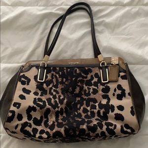 Leopard coach bag